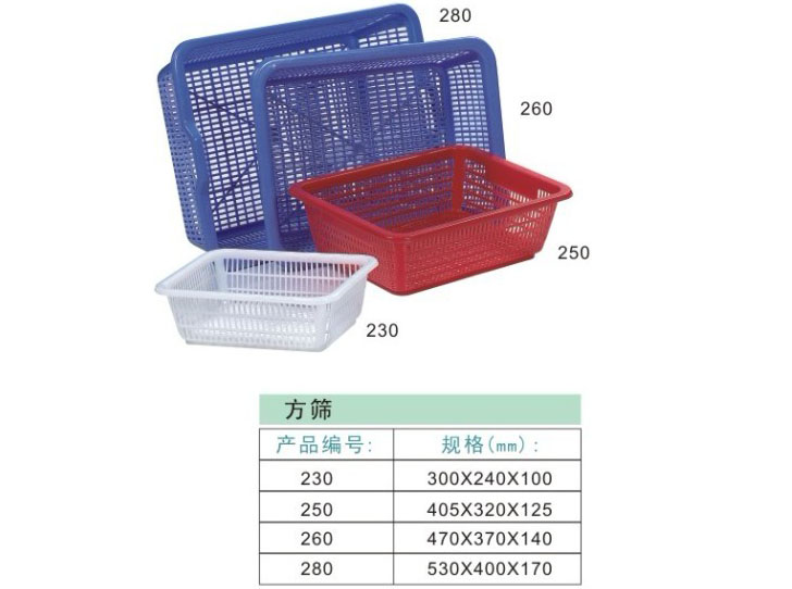 230、250、260、280方筛