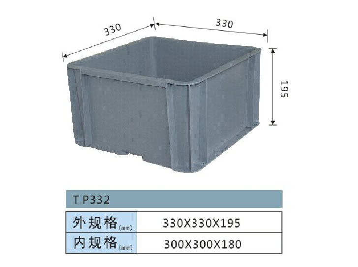 塑料汽车EU箱-TP332